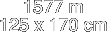 1577 m